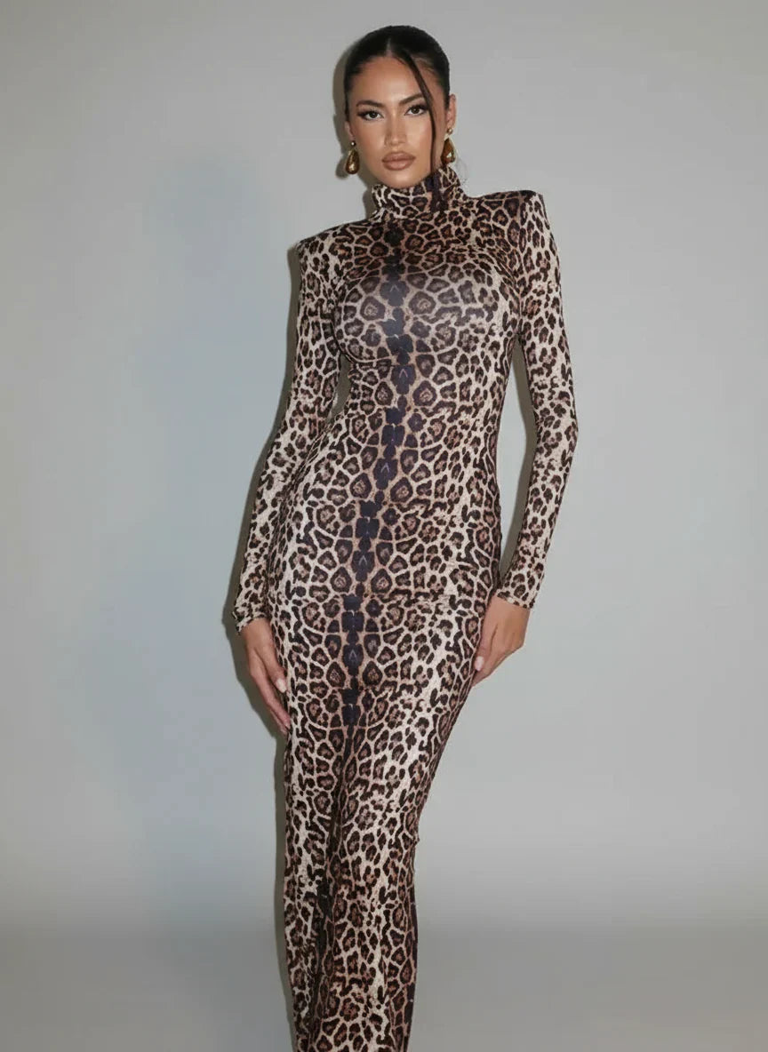 Wild - שמלת מקסי דגם