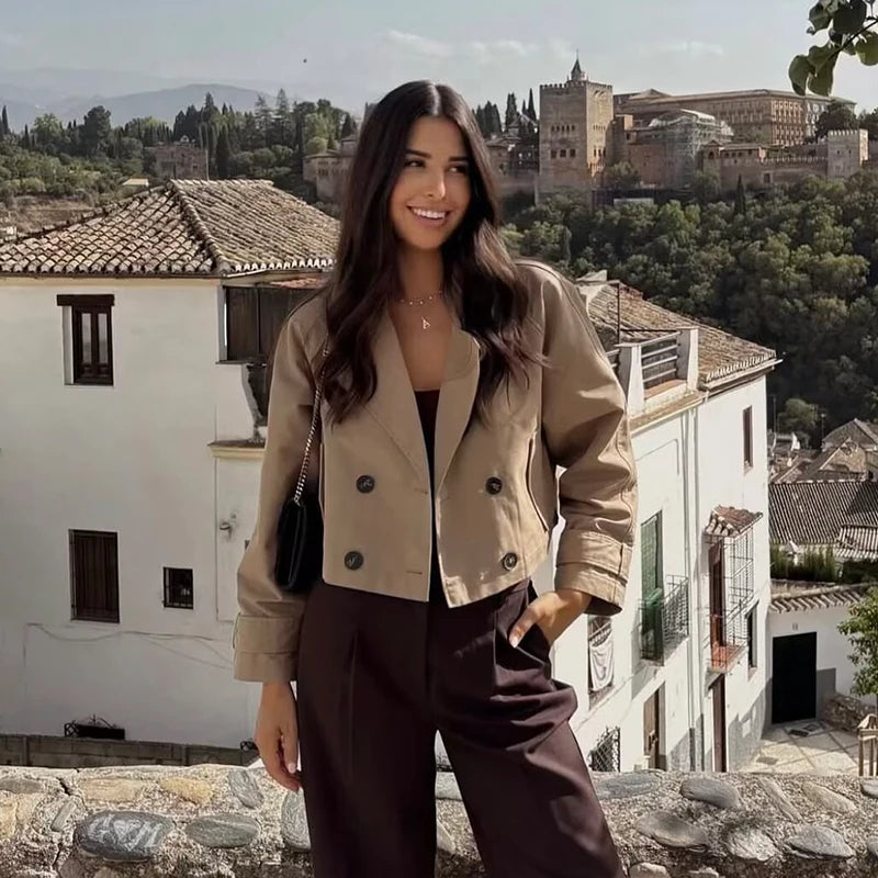 מעיל טרנץ׳ קצר-LIR