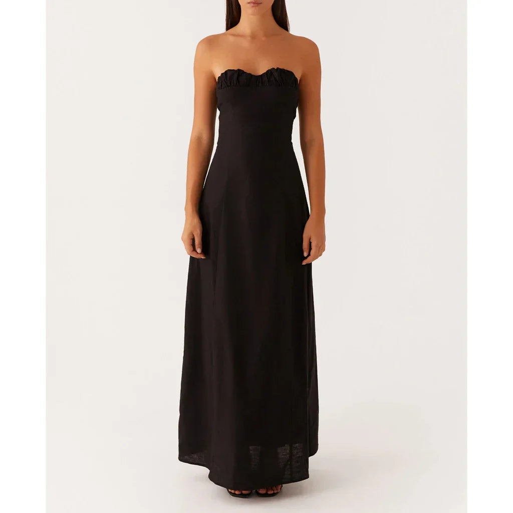 שמלת סטרפלס דגם ליאת