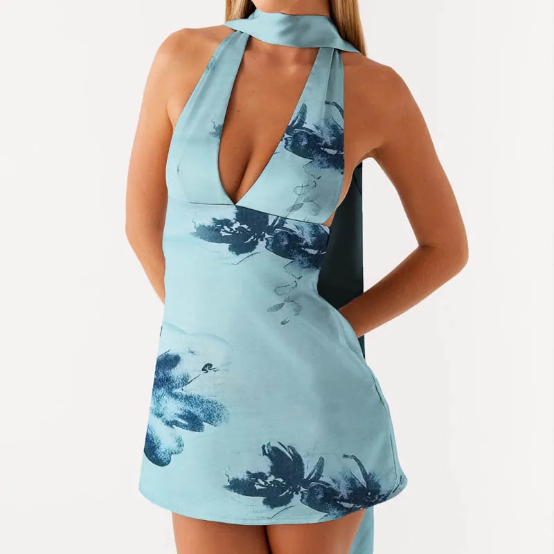 שמלת סאטן קצרה דגם גילה