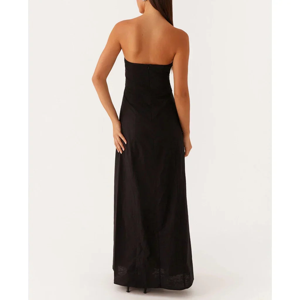 שמלת סטרפלס דגם ליאת